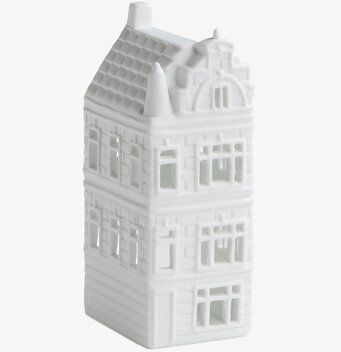 Bild av en charmig och detaljrik ljuslykta i keramik