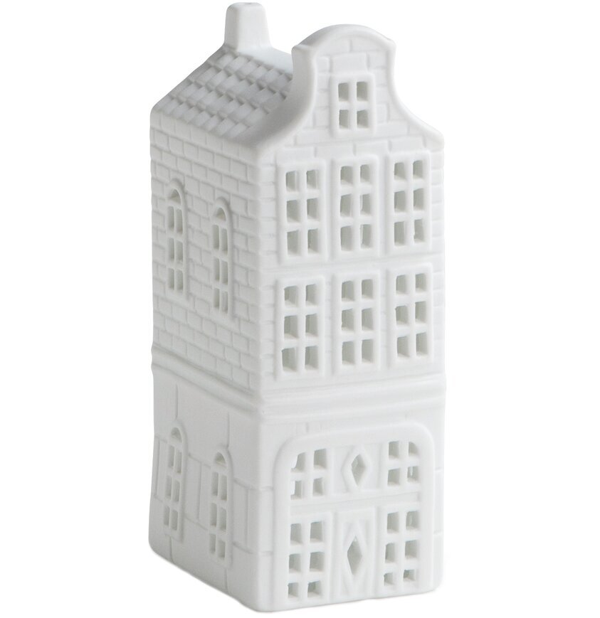 Ljuslykta Canal House #27 från K Amsterdam i vit keramik