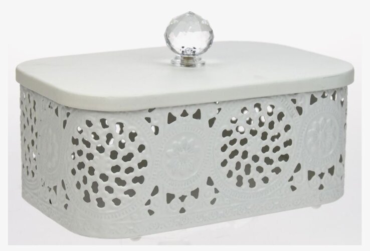 Förvaringsburk Diamant från Weiste med kristallknopp