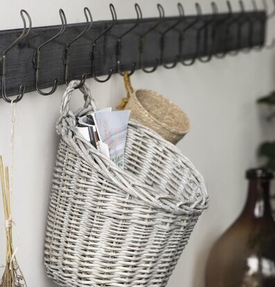 Klädhängare 5 Krokar Mörkgrå/Svart från IB Laursen i hallen