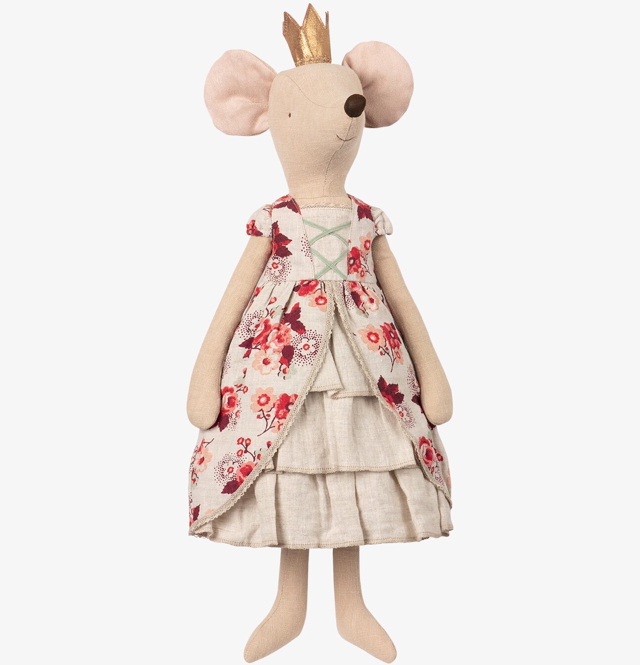 Princess Mouse Maxi från Maileg i elegant blommig klänning