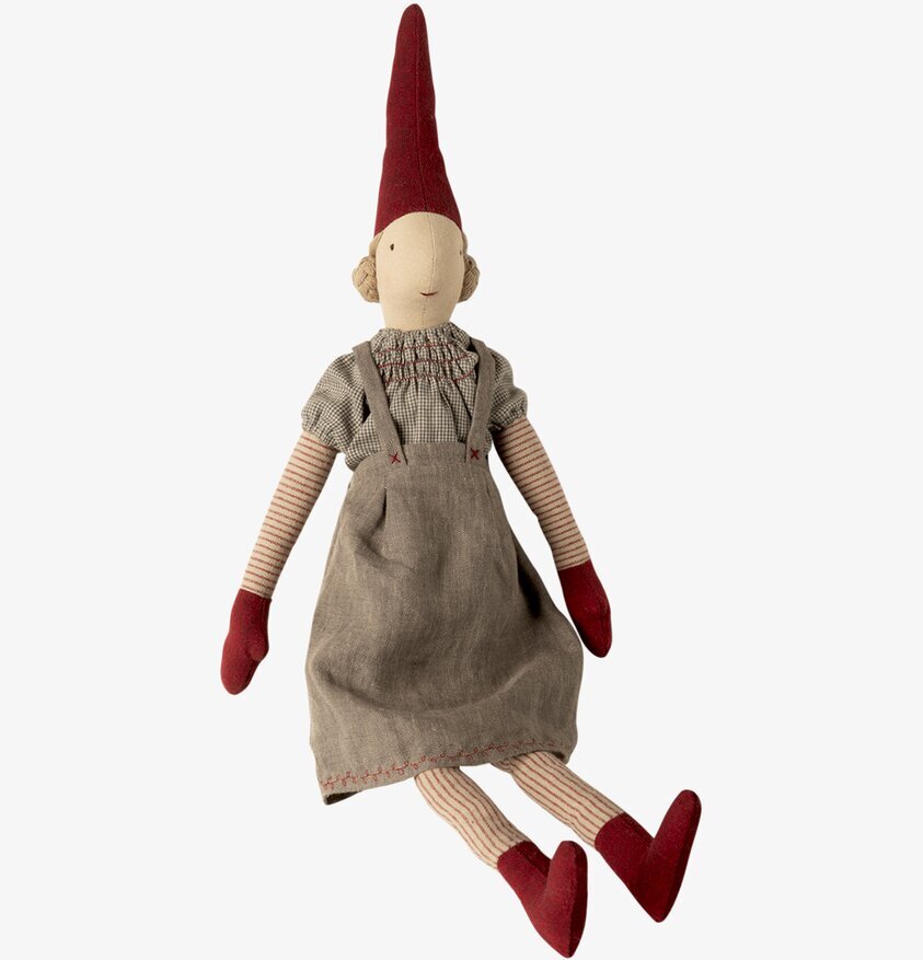 Maxi Pixi No 2 från Maileg, charmig tygdocka med detaljer