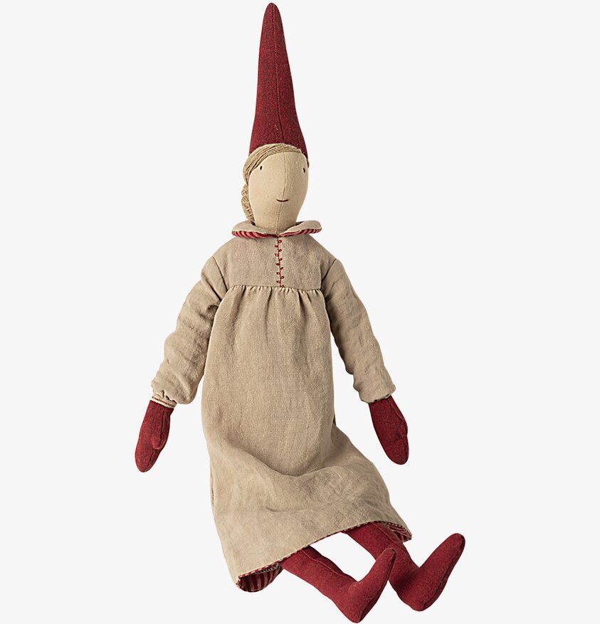 Maxi Pixi No 1 från Maileg, en detaljerad tomtedocka