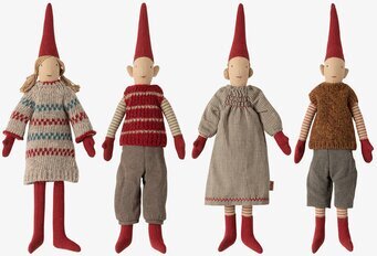 Mini Pixy Maileg dockor från Maileg med detaljerade kläder