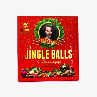 Chili Klaus Adventskalender - Jingle Balls med julmotiv