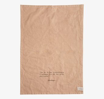 Kökshandduk Ljuspunkter Muskot från Ernst i jordnära nyans