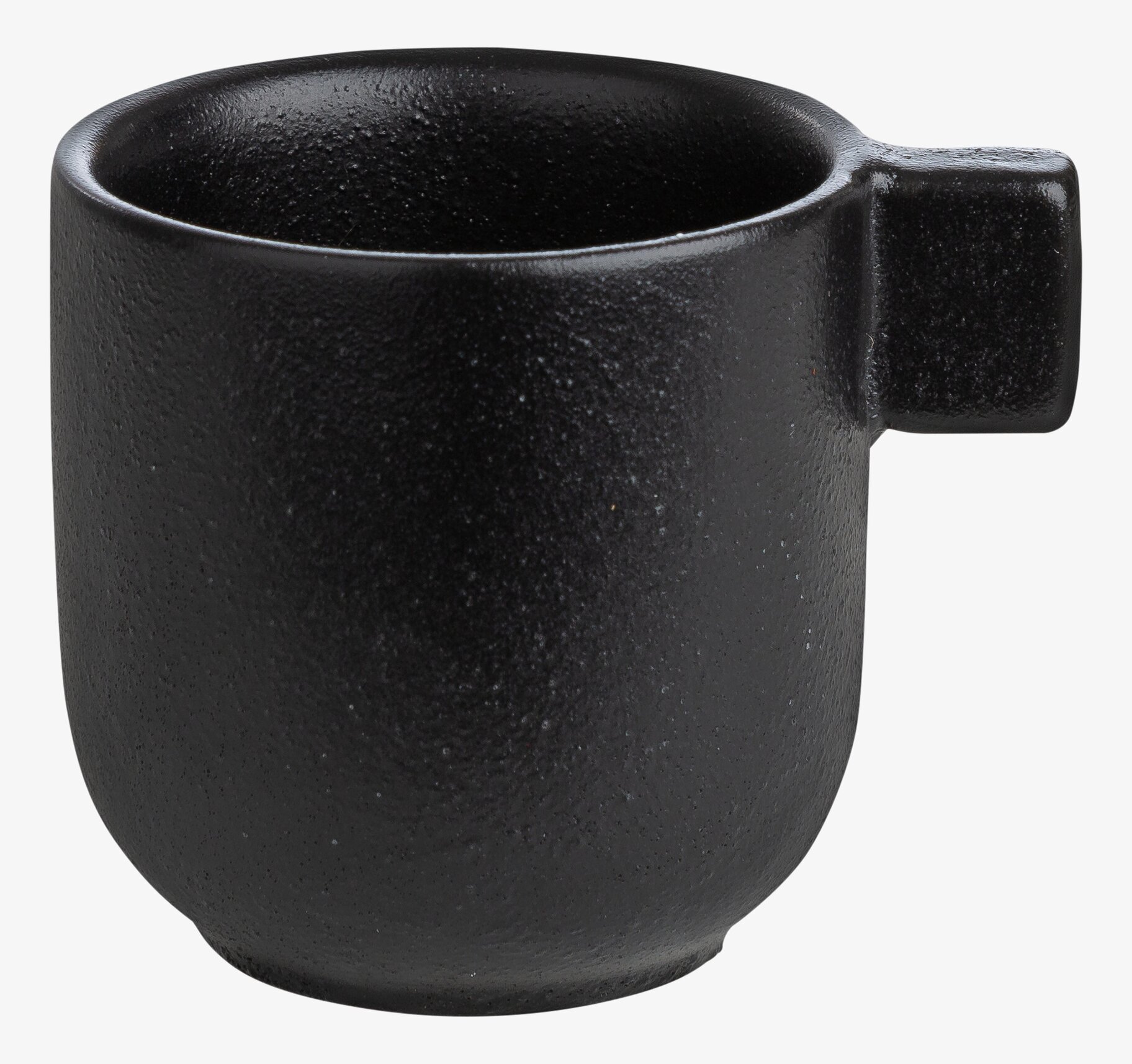 Liten Kopp Med Öra Svart från Ernst på vit bakgrund