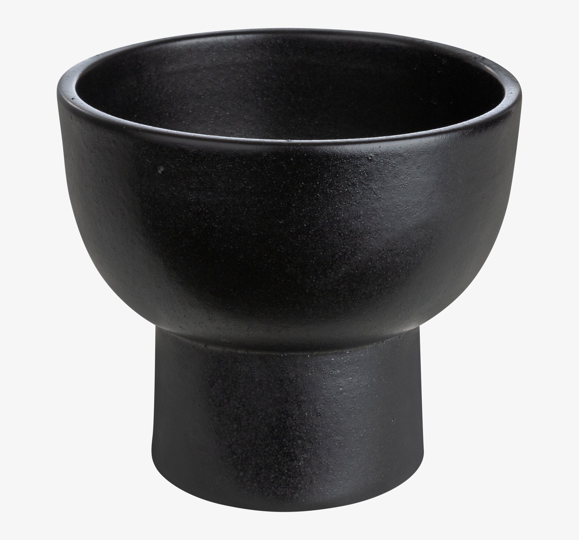 Skål Stengods Svart från Ernst på en neutral bakgrund