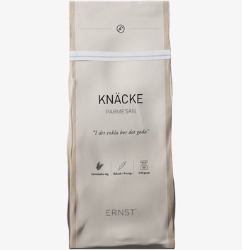 Knäcke Med Smak Av Parmesan från Ernst i elegant förpackning