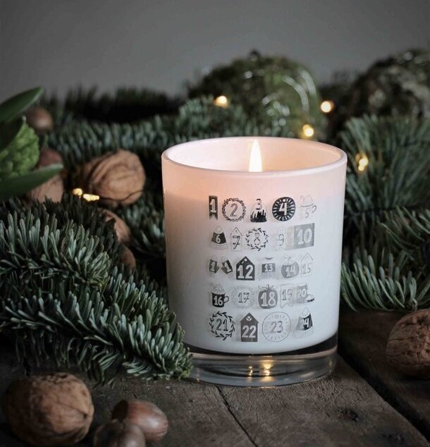 Doftljus Julkalendern Kanel/Äpple från Majas Cottage