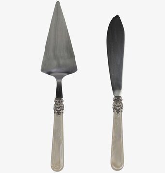 Tårtbestick - Antik Champagne från Chic Antique frilagd