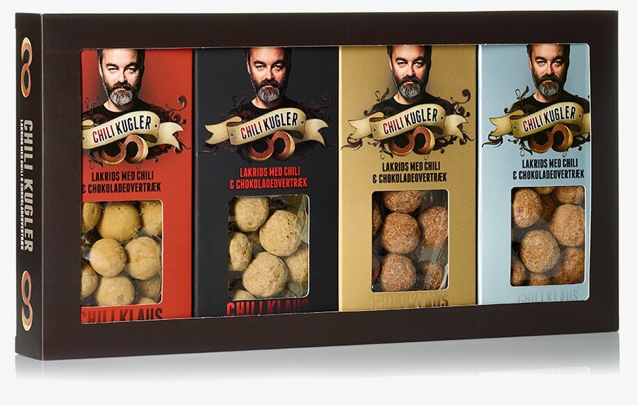 Collector's Box - Chili Klaus från Chili Klaus med lakrits