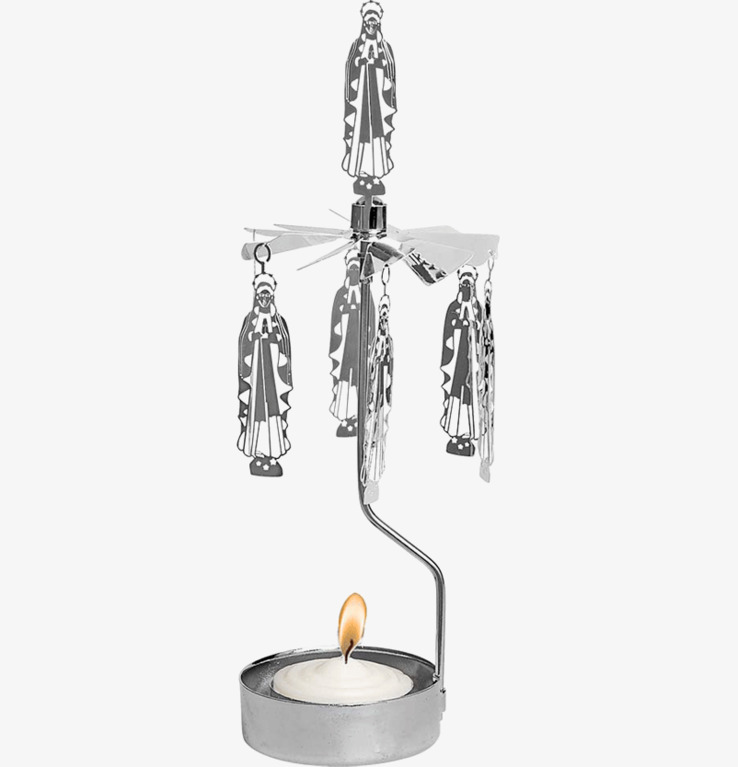 Änglaspel Maria från Pluto Produkter med roterande Mariafigurer