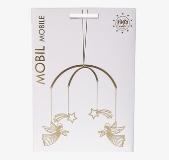 Flygande Ängel & Stjärnor Mobil från Pluto Produkter i guld