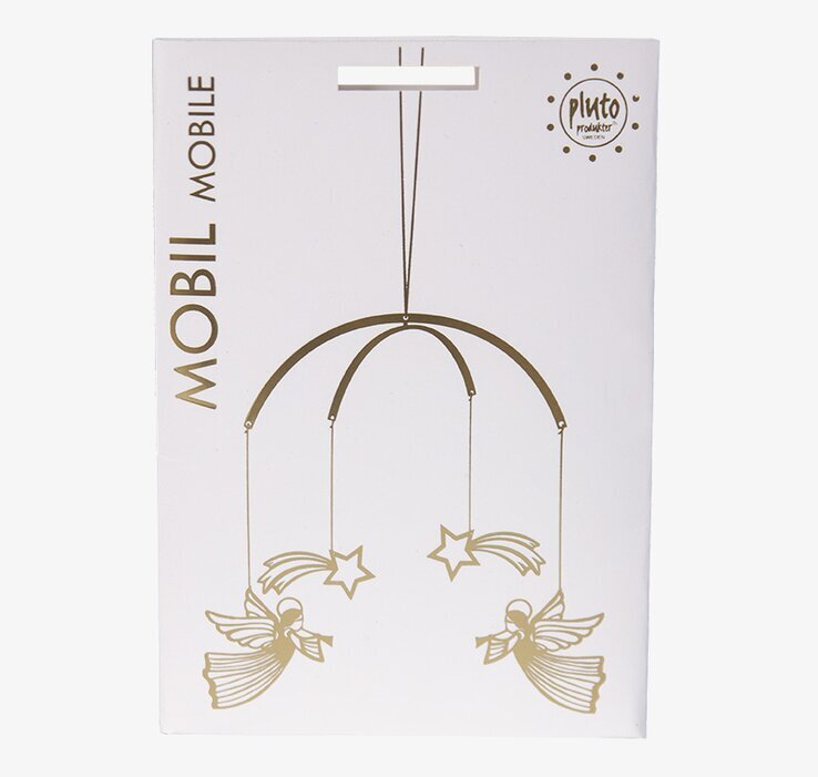 Flygande Ängel & Stjärnor Mobil från Pluto Produkter i guld