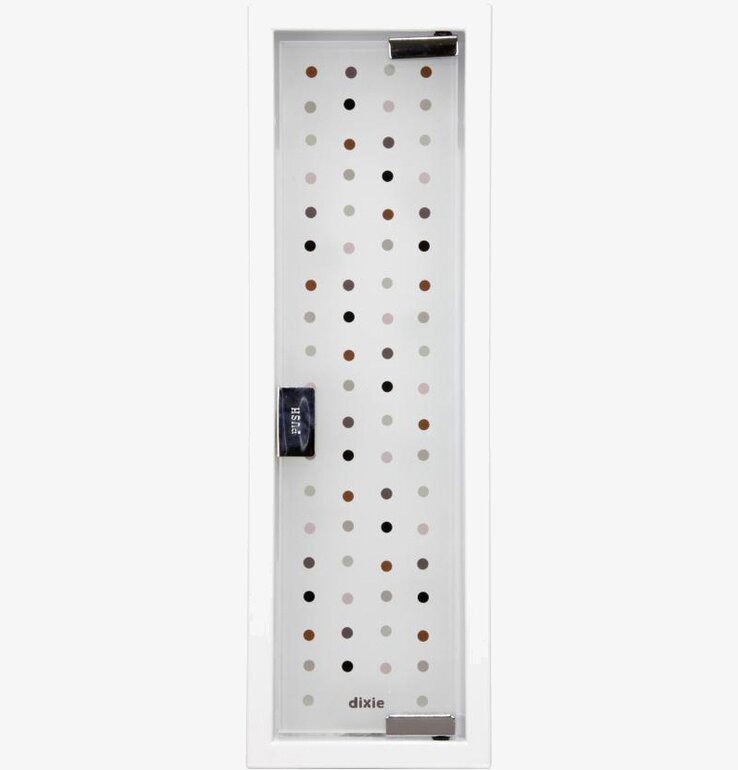 Nyckelskåp Prickig Vit från Dixie med färgglada prickar