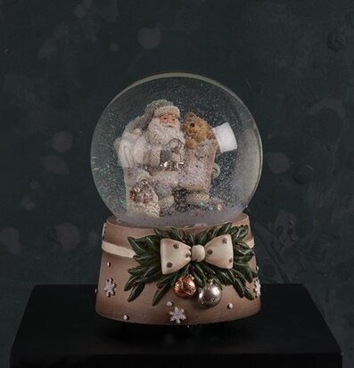 Snöglob Speldosa Medium från Multi Agentur med julscen