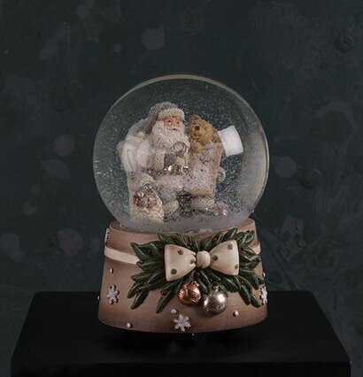 Snöglob Speldosa Medium från Multi Agentur med julscen