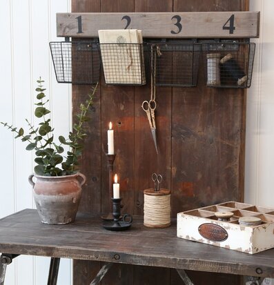 Förvaringsställ 1-4 från Chic Antique med rustik design