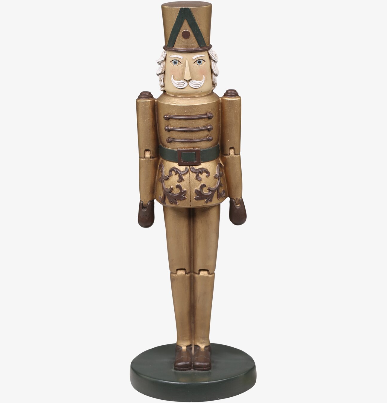 Nötknäppare Antik Guld M från Chic Antique, gyllene soldat