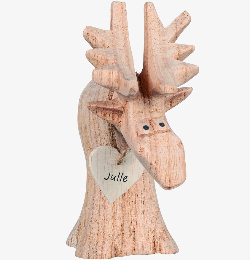 Stående Älg Julle från Different Design, träsnidad figur