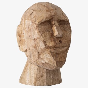 Deko Face Brown Mango från Bloomingville i mangoträ