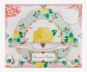 Tårtfat Pastries & Pearls från Talking Tables med blommönster