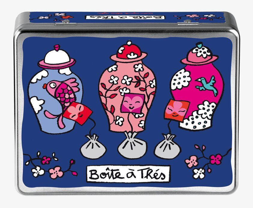 Teburk Te Kina blå från Derriére la porte med kinesisk konst