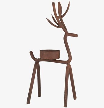 Ljusstake Värmeljus Ren Rost från IB Laursen i metall