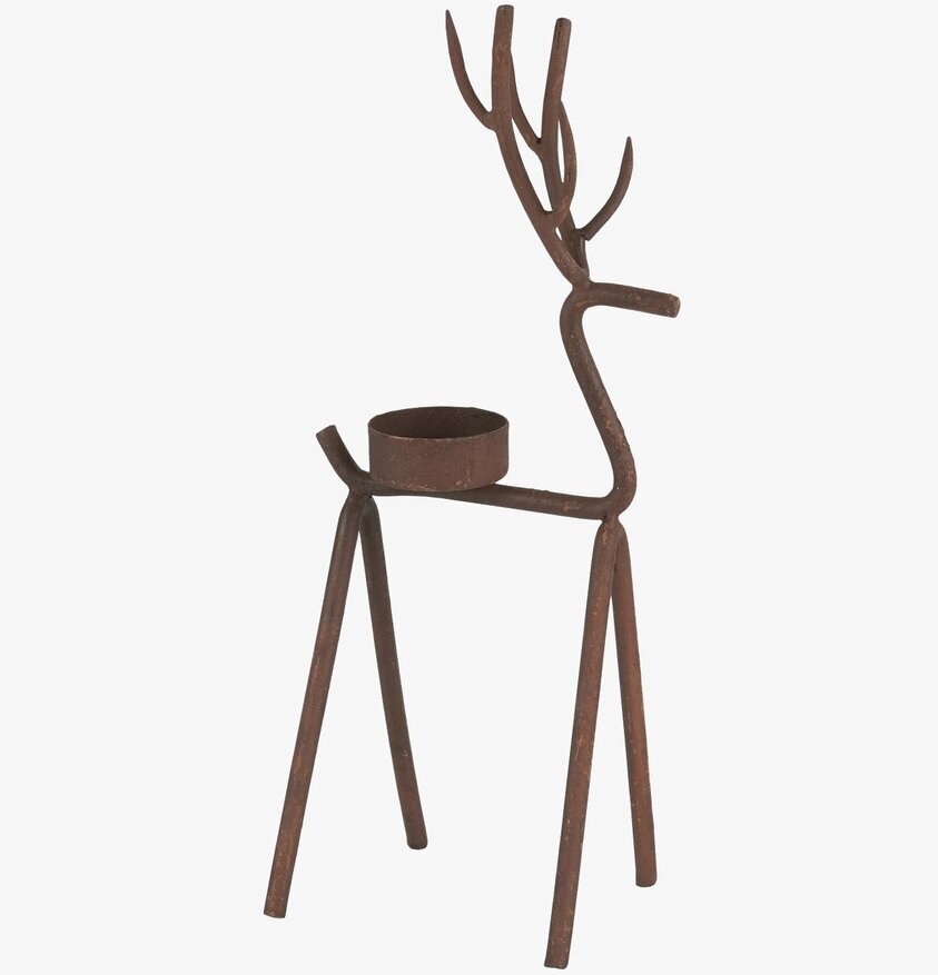 Ljusstake Värmeljus Ren Rost från IB Laursen i metall