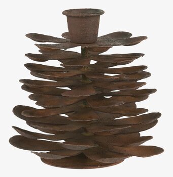 Ljusstake Kotte Rost från IB Laursen i rustik design