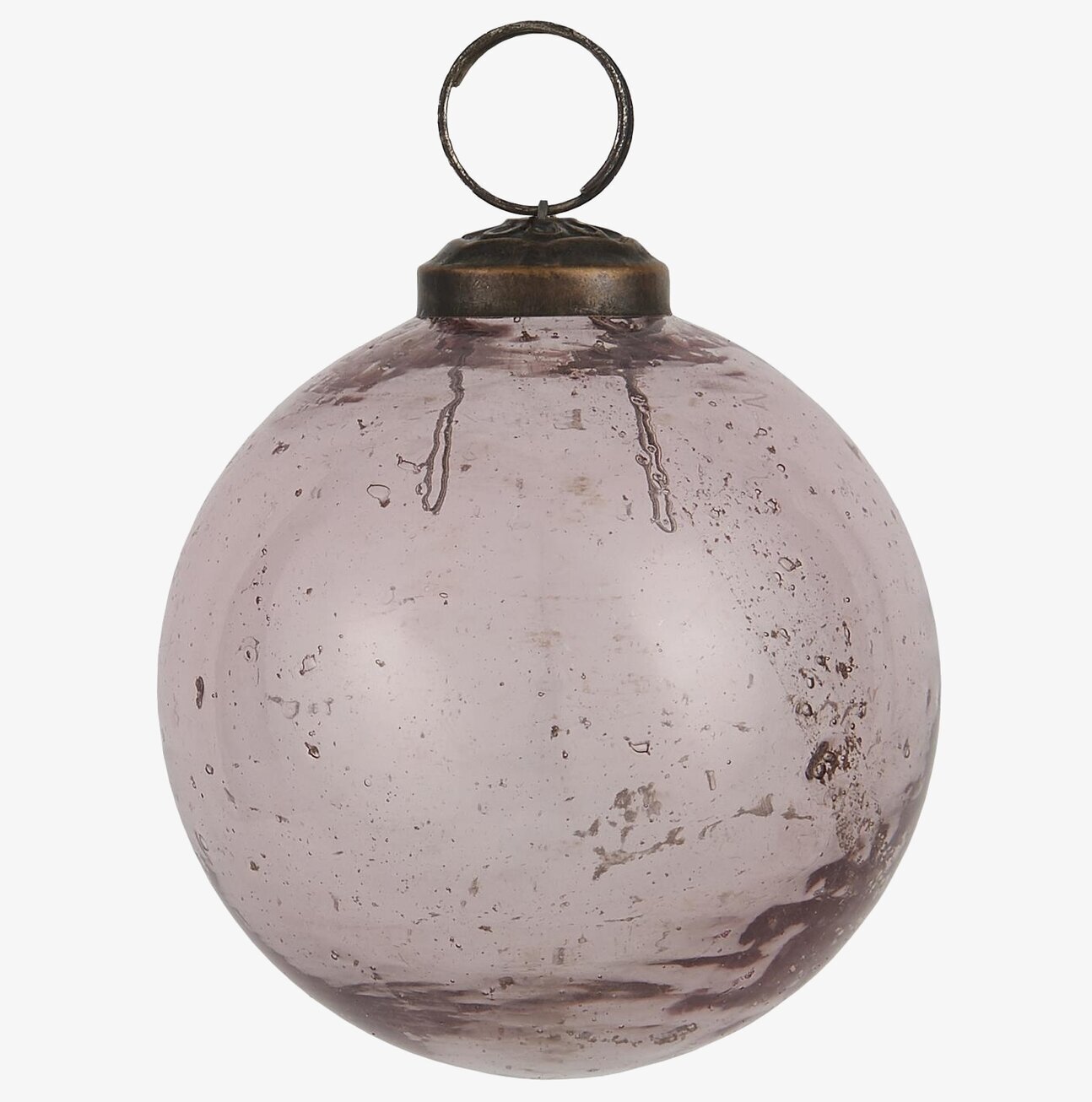 Julkula Pebbled Glass Rosa från IB Laursen i rosa glas