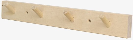 Knopplist Med 4 Knoppar från Strömshaga i ljust trä