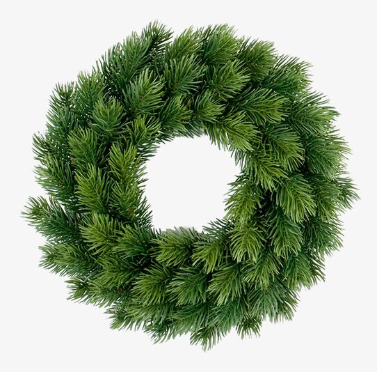 Granriskrans Ø 28 cm från Mr Plant mot vit bakgrund