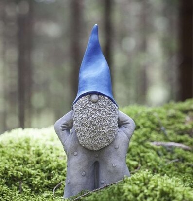 Tomten Elmer Blå 45 Cm 34 25 Nääsgränsgården Övrig prydnad/dekoration för inredning utemiljö