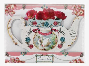 Vas Tekanna Pastries & Pearl från Talking Tables, dekorerad