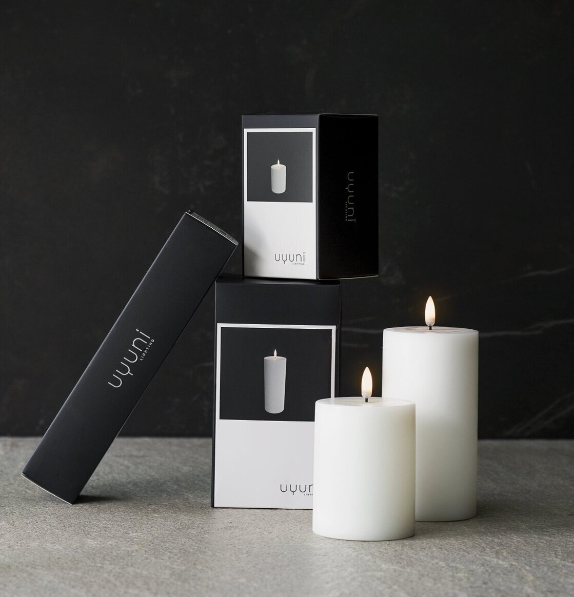 Uyuni Pelarljus LED Nordic White 13 Cm från Uyuni