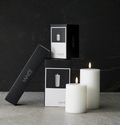 Uyuni Pelarljus LED Nordic White 13 Cm från Uyuni