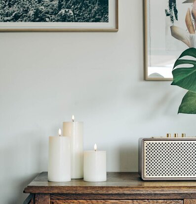 Uyuni Pelarljus LED Nordic White 13 Cm från Uyuni