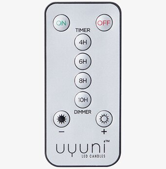 Uyuni Fjärrkontroll för Uyuni LED-ljus med timer och dimmer