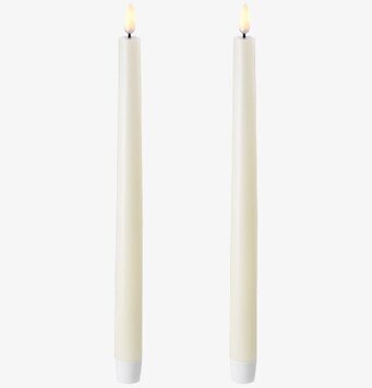 Uyuni Kronljus LED 2-Pack Ivory från Uyuni i elfenbensvit