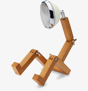 Mini Mr Wattson Bordslampa Vintage White från Piffany Copenhagen