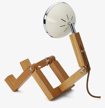 Mini Mr Wattson Bordslampa Vintage White från Piffany Copenhagen