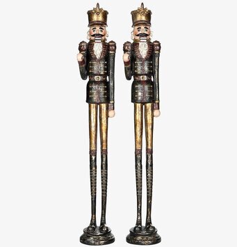 Nötknäppare General från A Lot Decoration, detaljrik figur