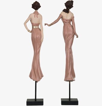 Ladies Elegant Mix från A Lot Decoration: två kvinnliga figurer