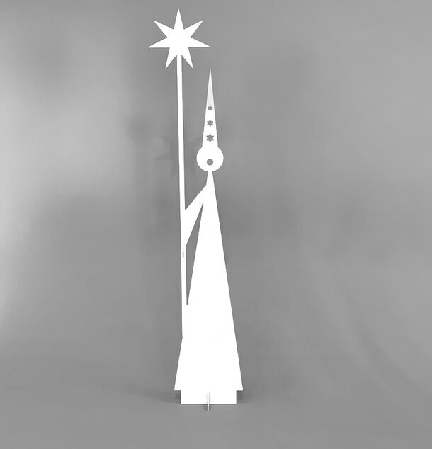 #ÄlskaPlåt Stjärngosse Liten från Älskaplåt i metall