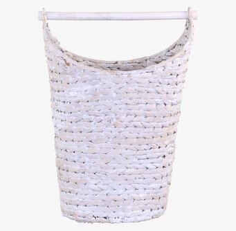 Korg Toalettpappershållare Vit från Chic Antique i rotting