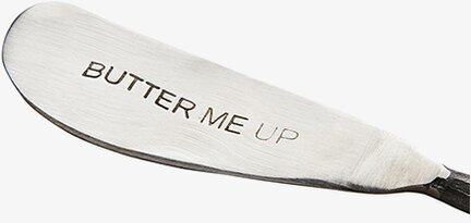 Odin Smörknivar Set/4 från Affari med ingraverad text