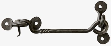 Hasp Loke S Svart från Affari, robust och stilren hasp