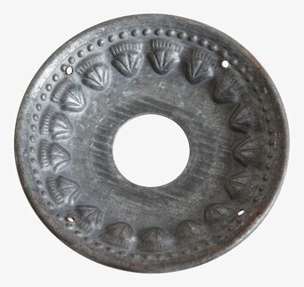 Colette Ljusmanschett Grå från Affari i galvaniserad metall